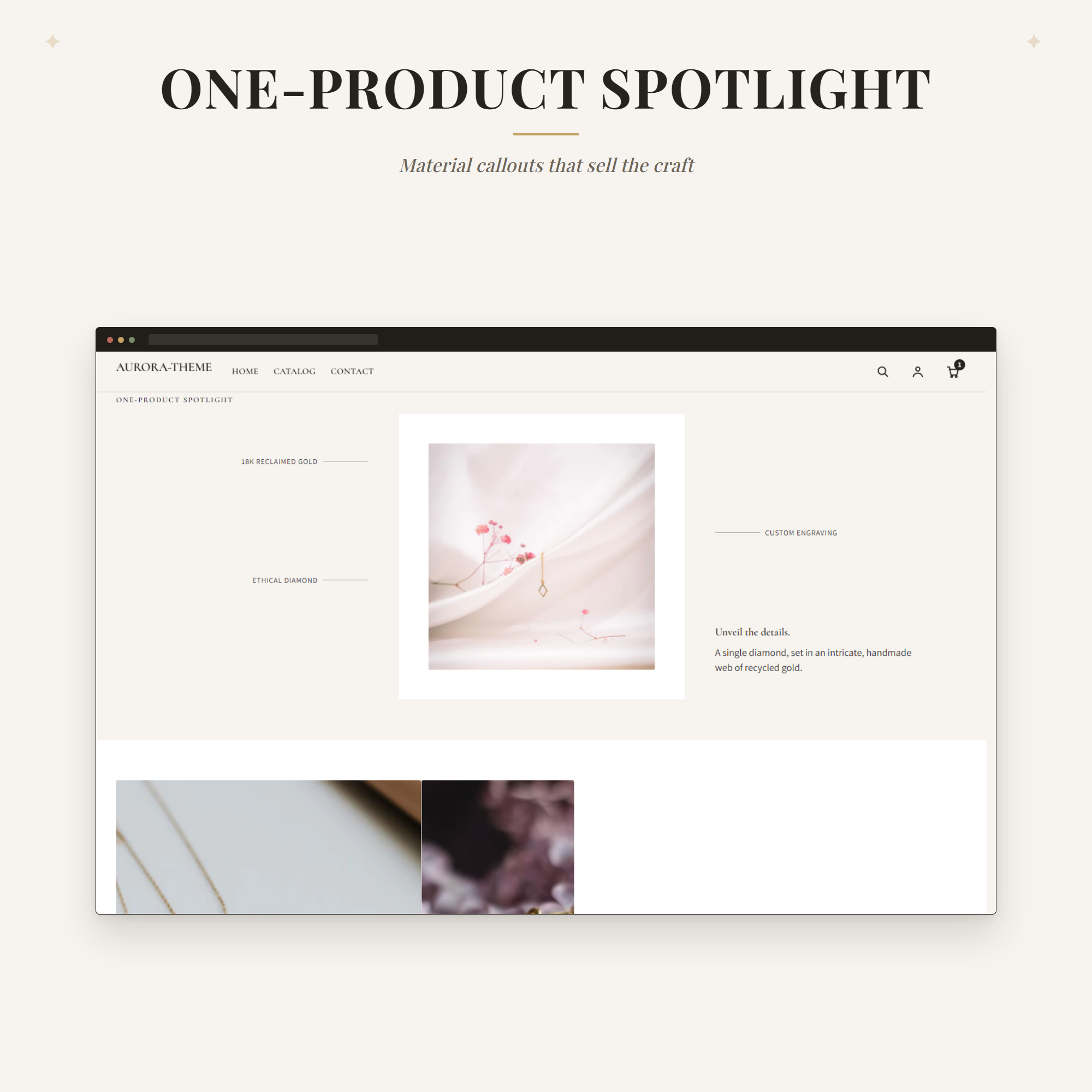 One-Product Spotlight Preview