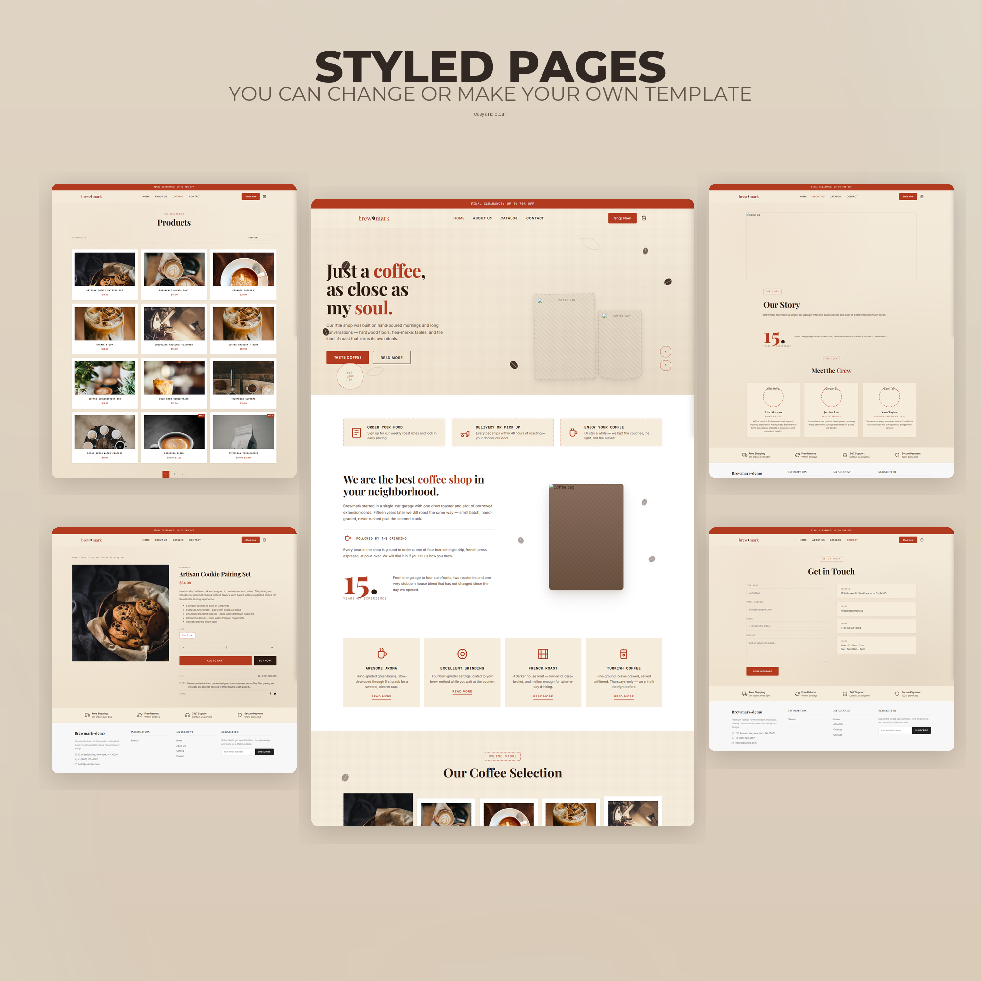 Styled Pages Preview