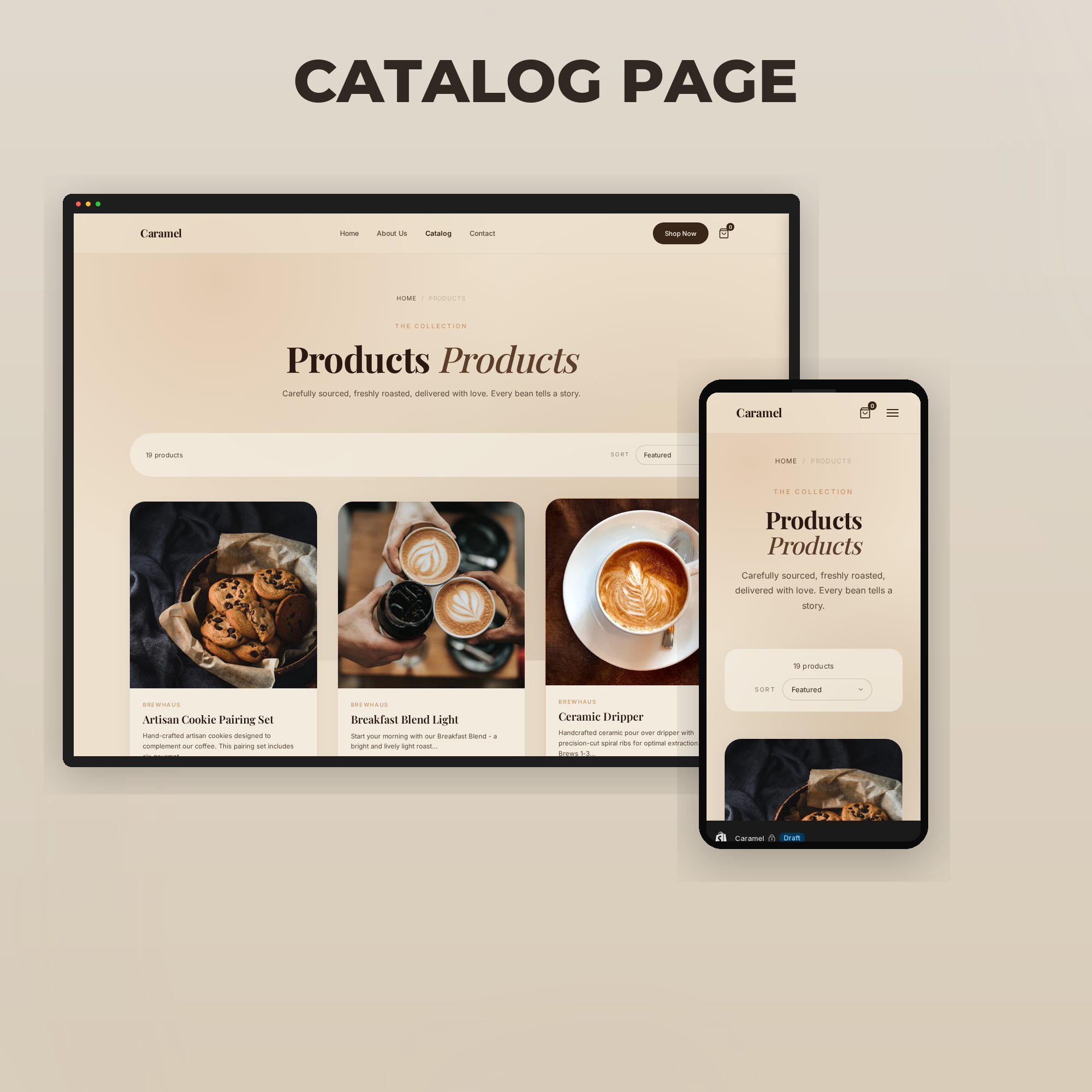Catalog Page Preview