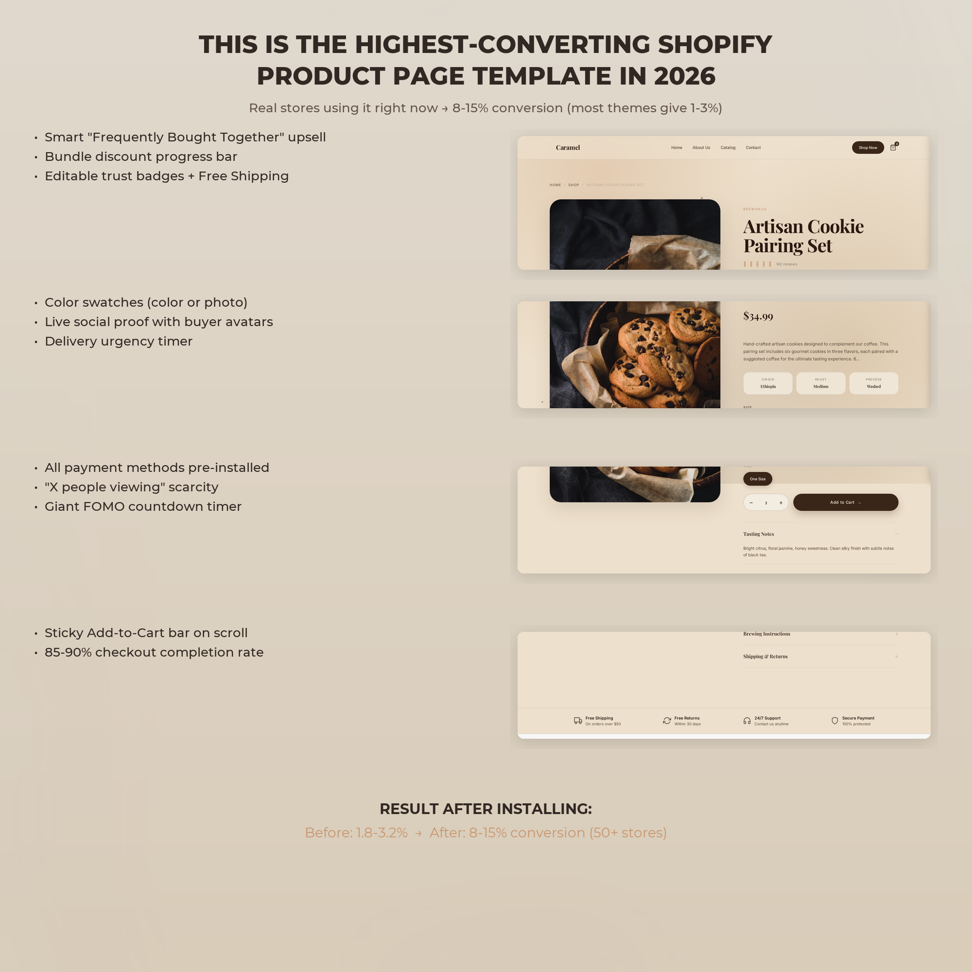 Conversion Features Preview