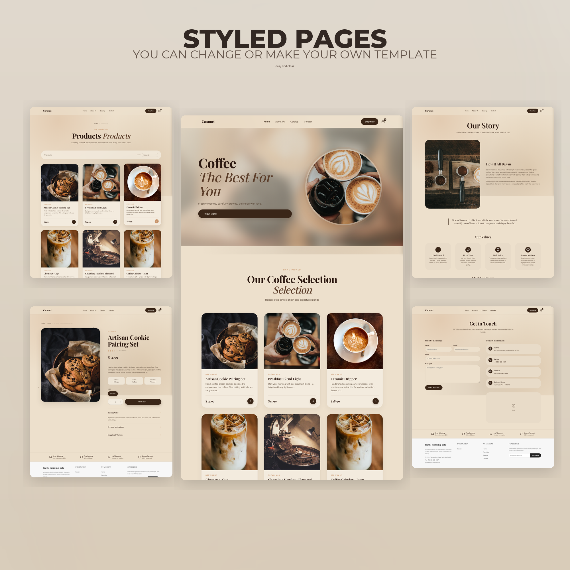 Styled Pages Preview