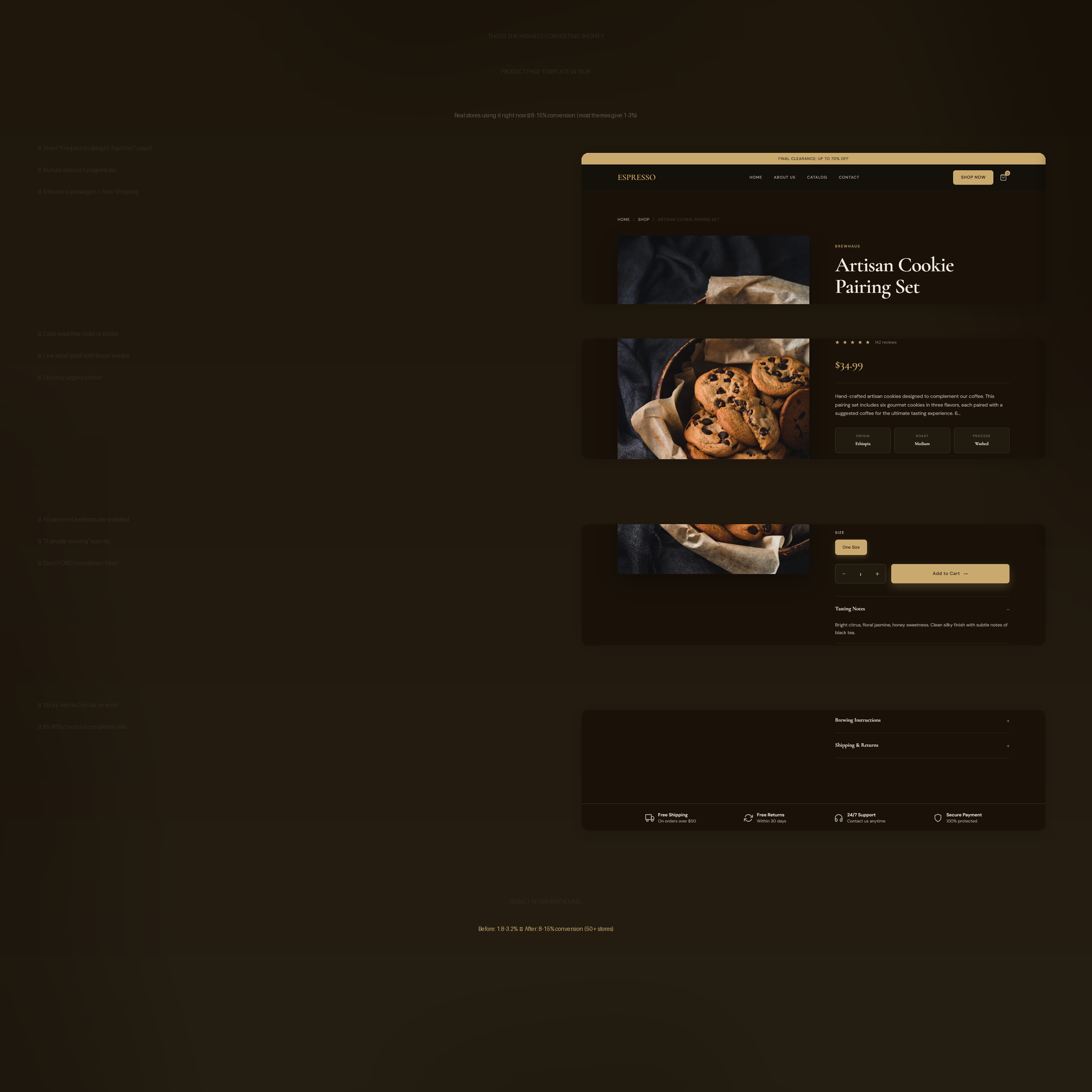 Conversion Features Preview