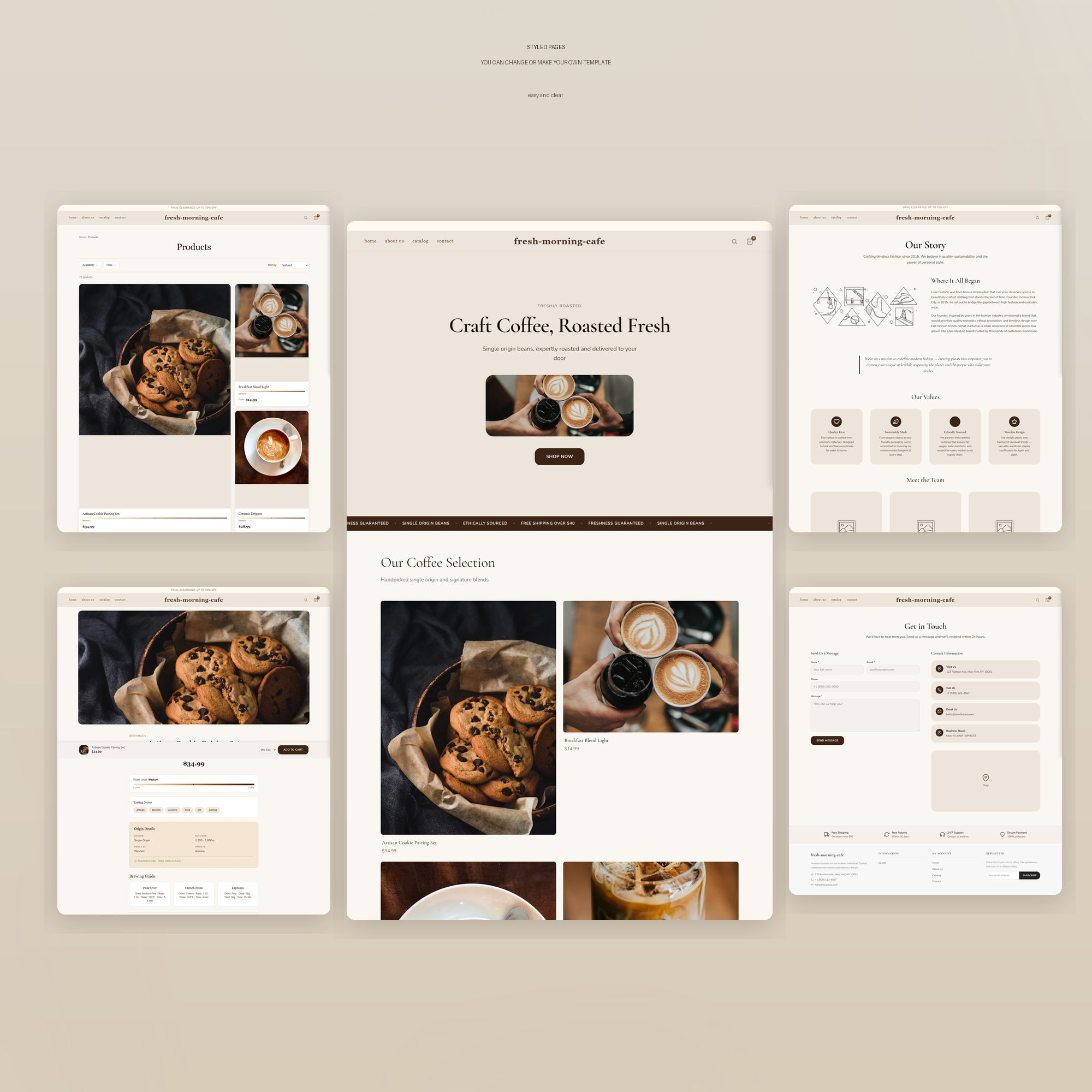 Styled Pages Preview