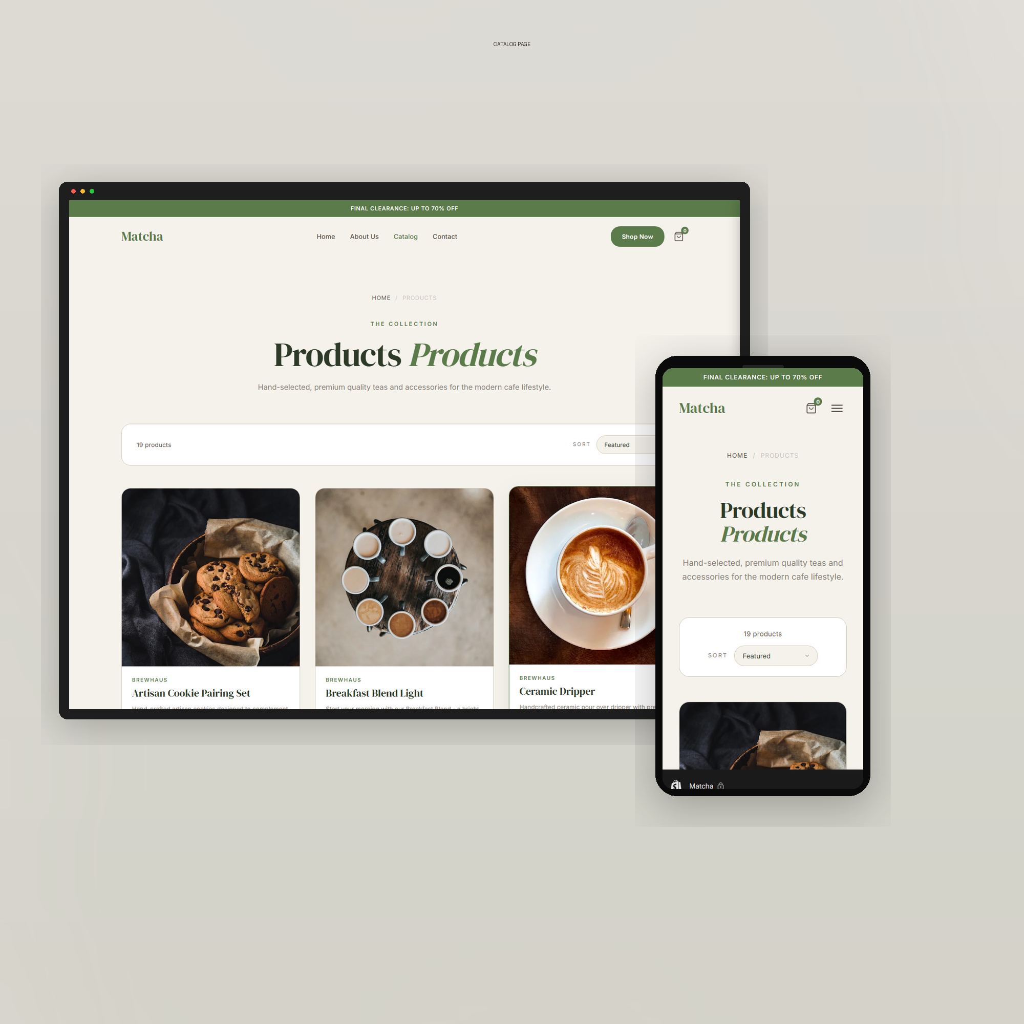 Catalog Page Preview