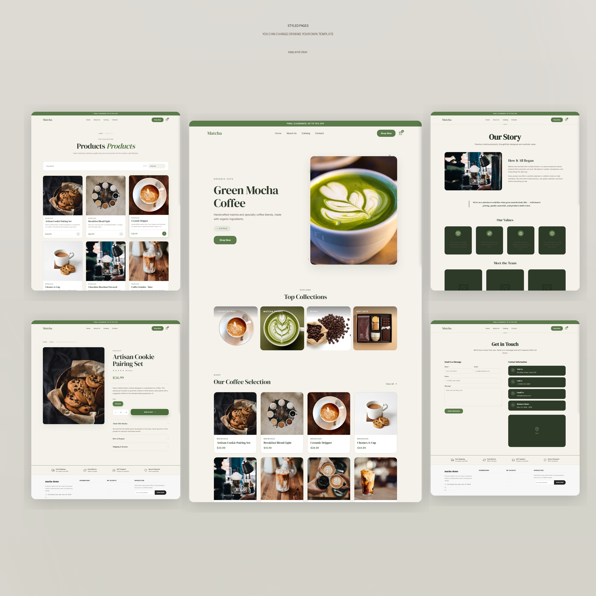 Styled Pages Preview