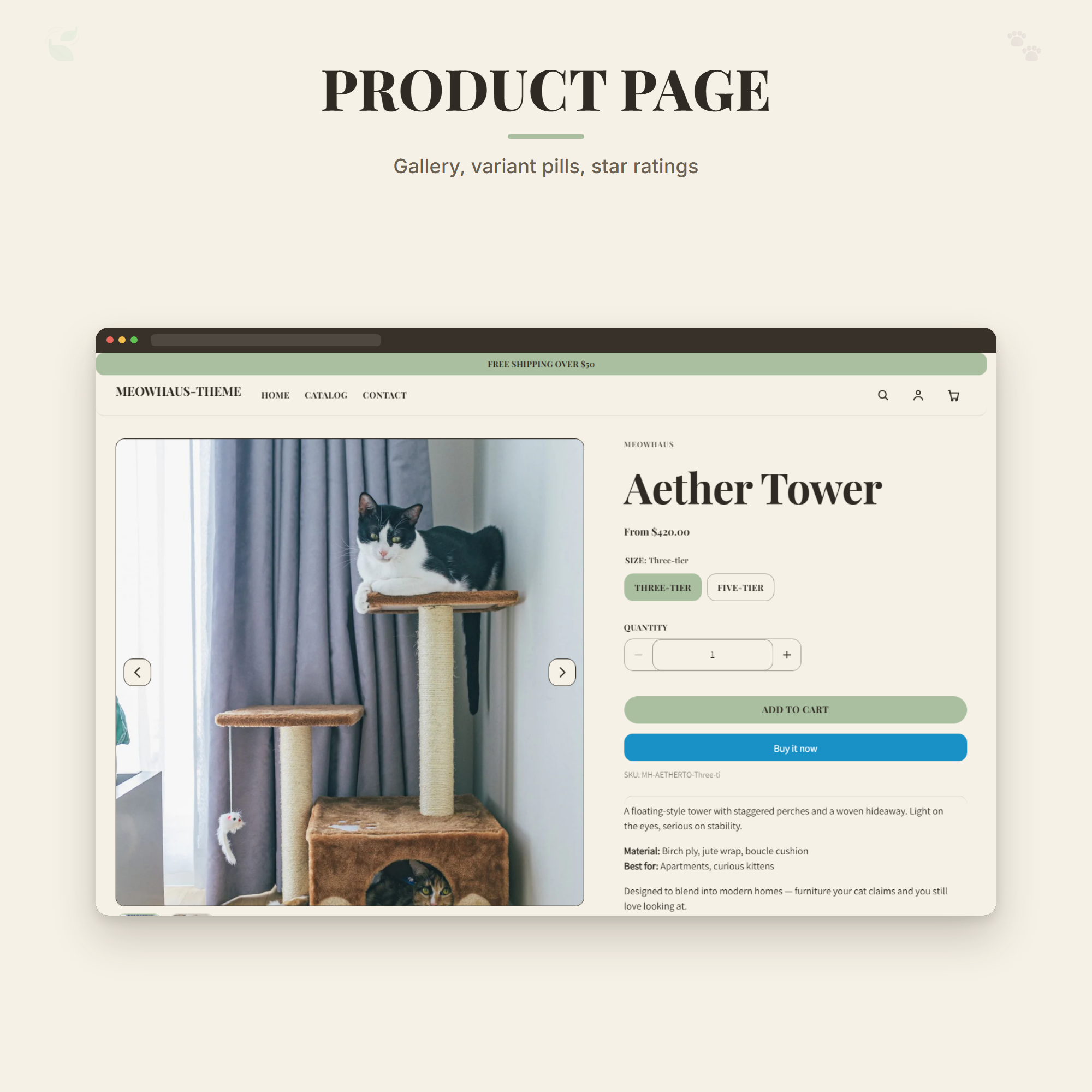 Product Page Preview