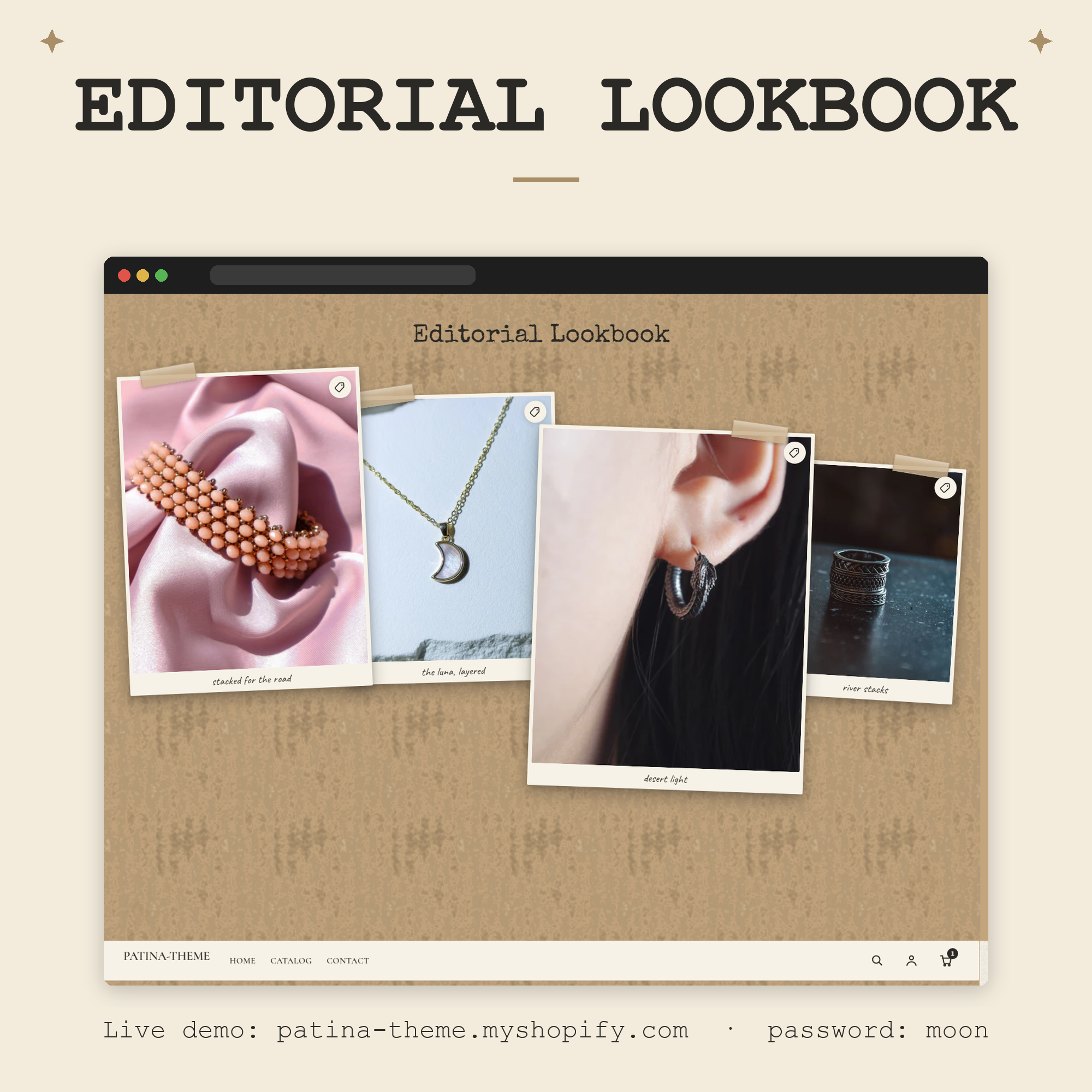 Polaroid Lookbook Preview