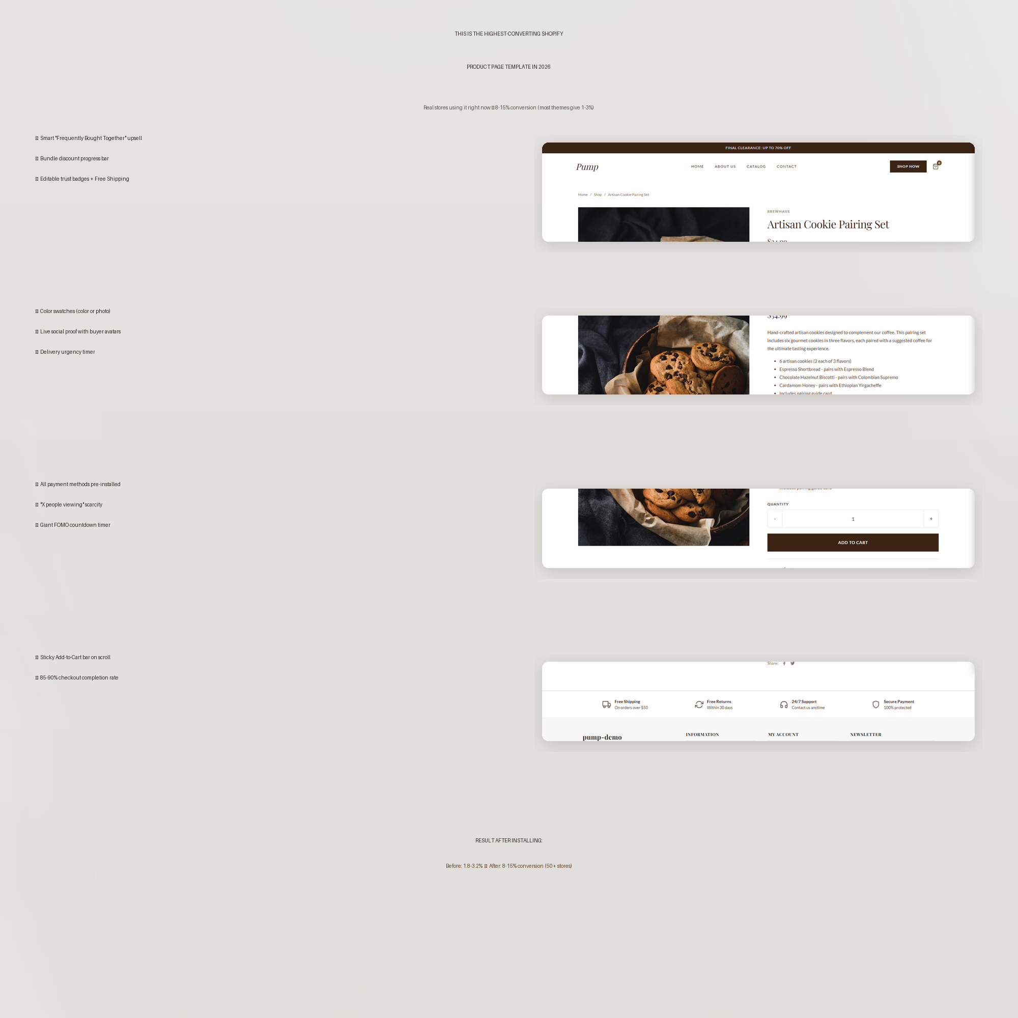 Conversion Features Preview