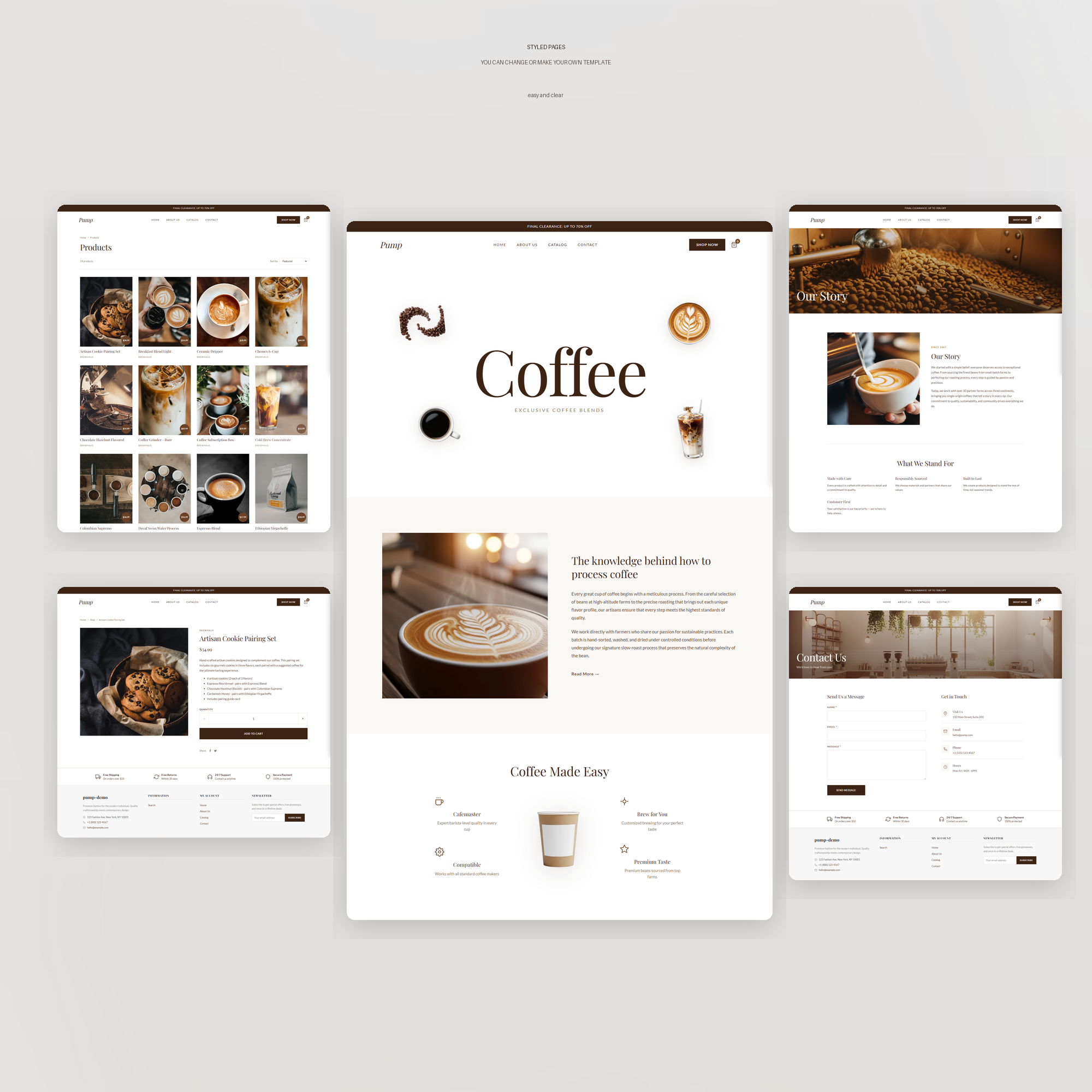 Styled Pages Preview