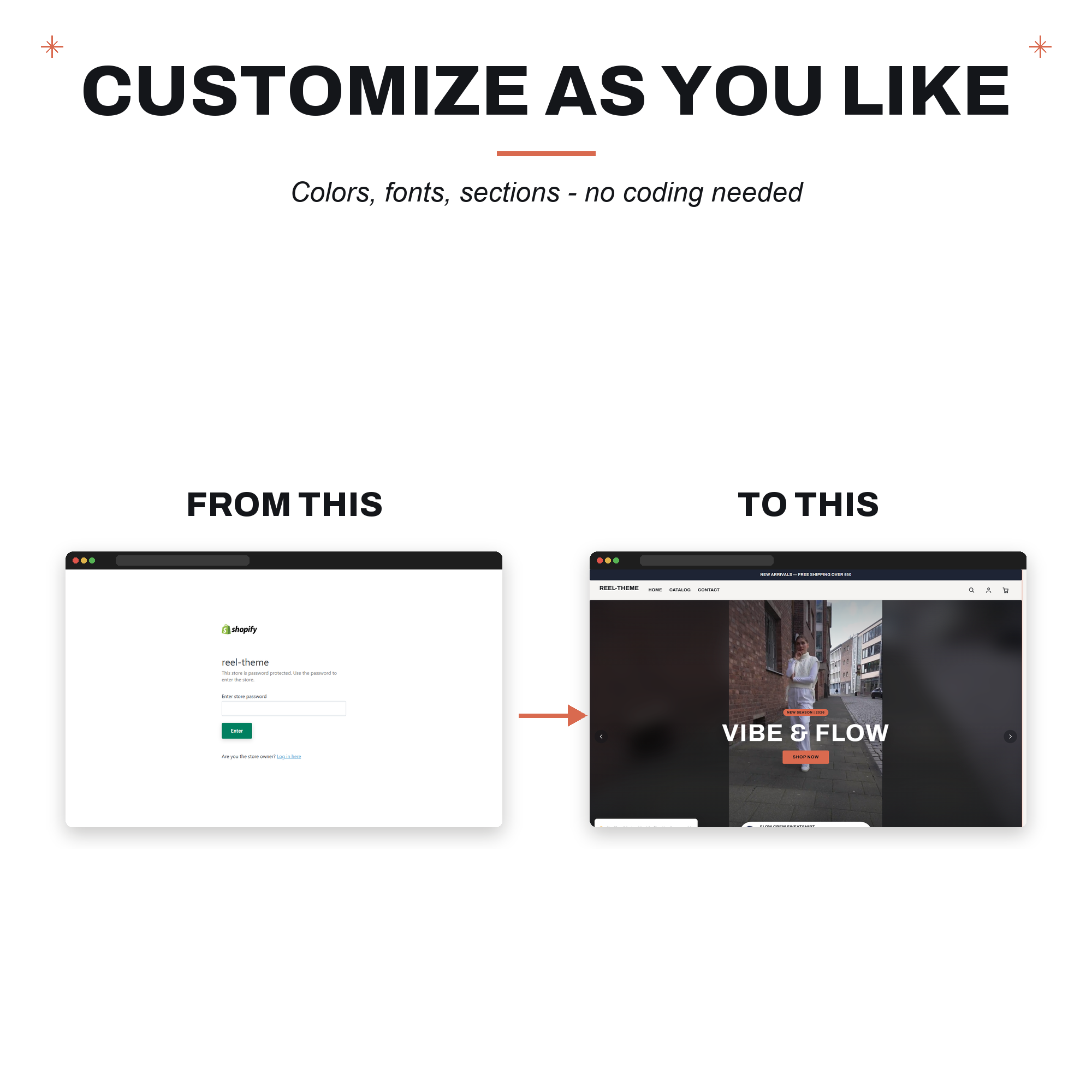 Customize Preview