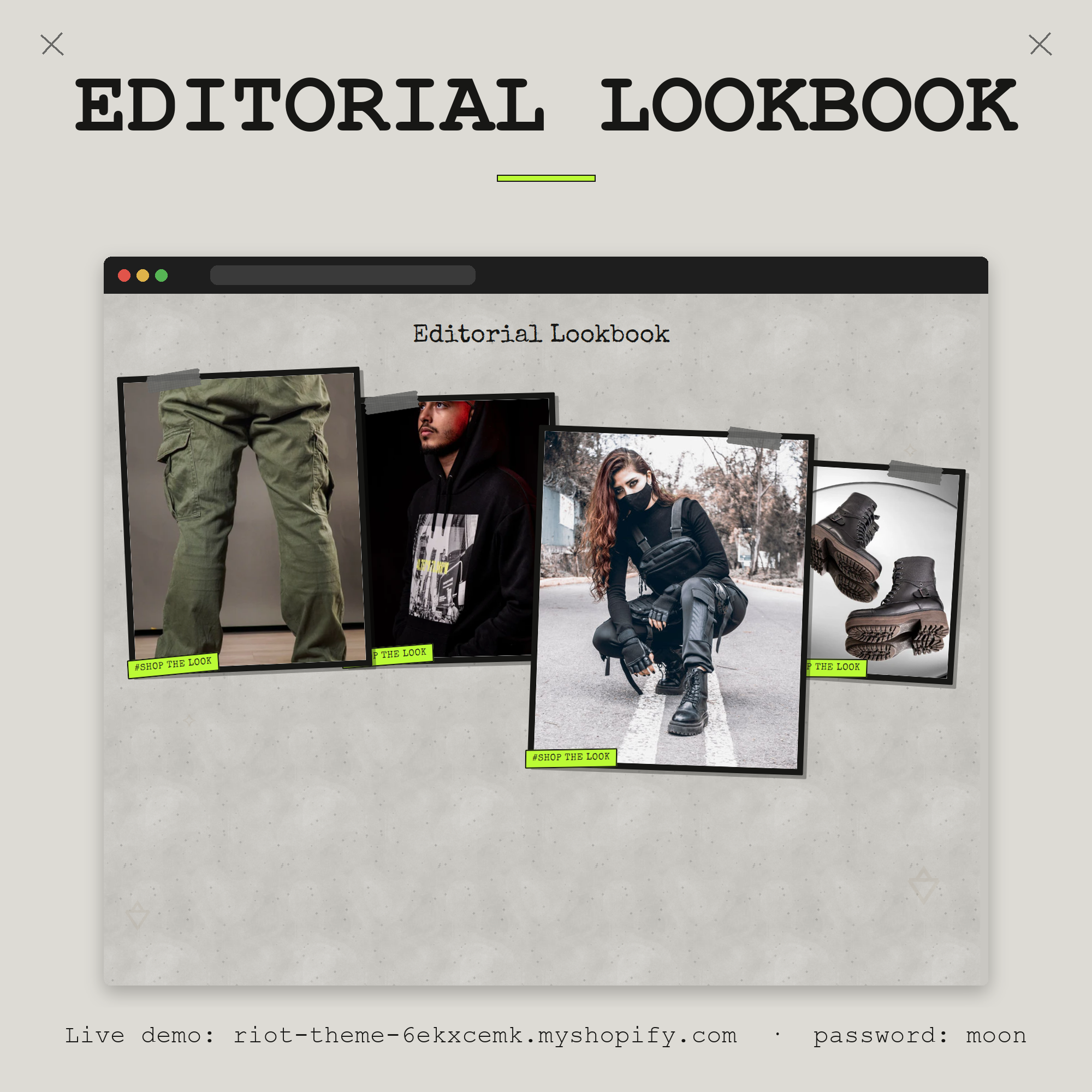 Editorial Lookbook Preview
