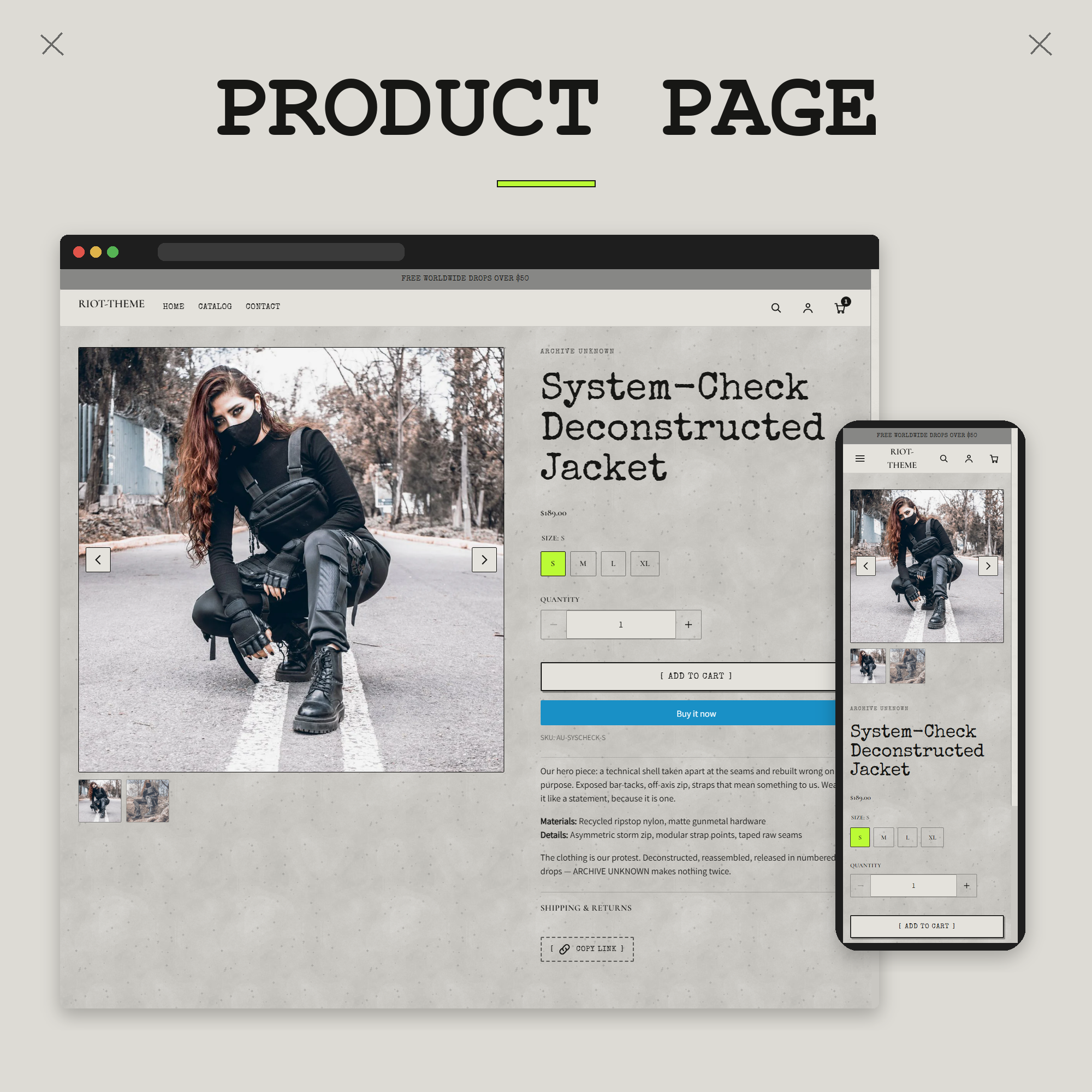Product Page Preview