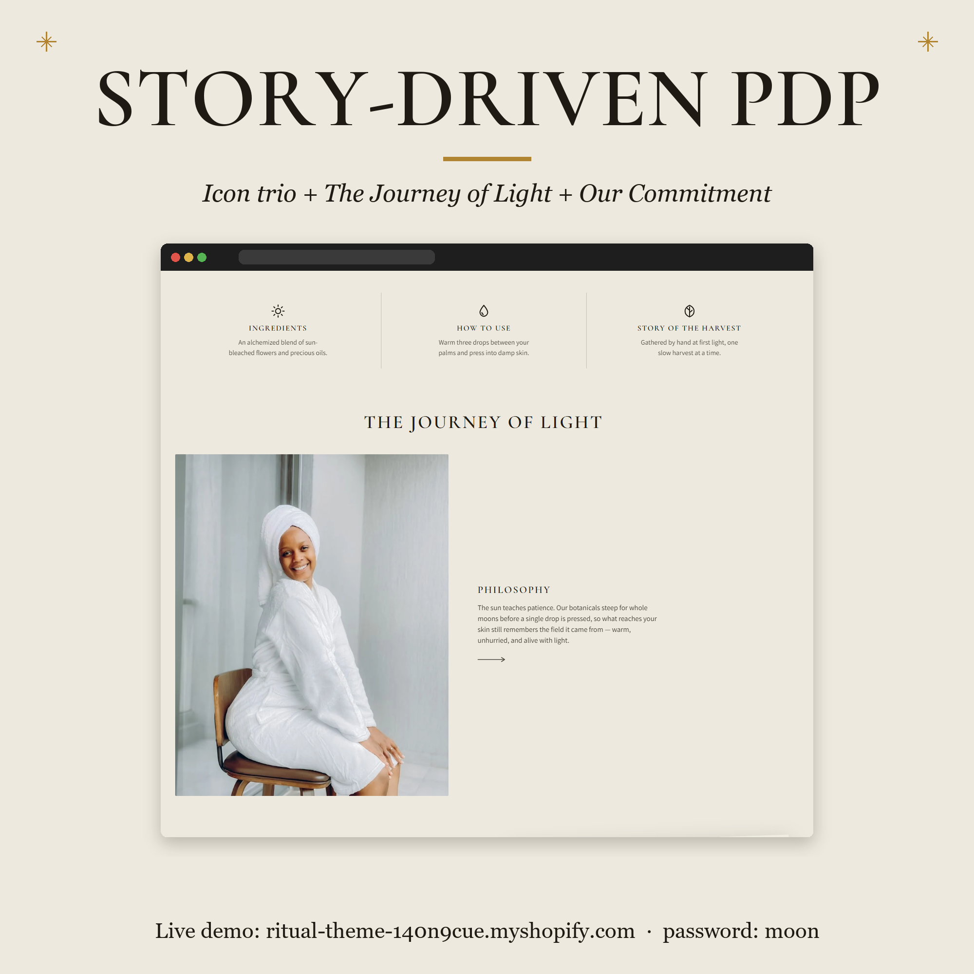 Story-Driven Product Page Preview