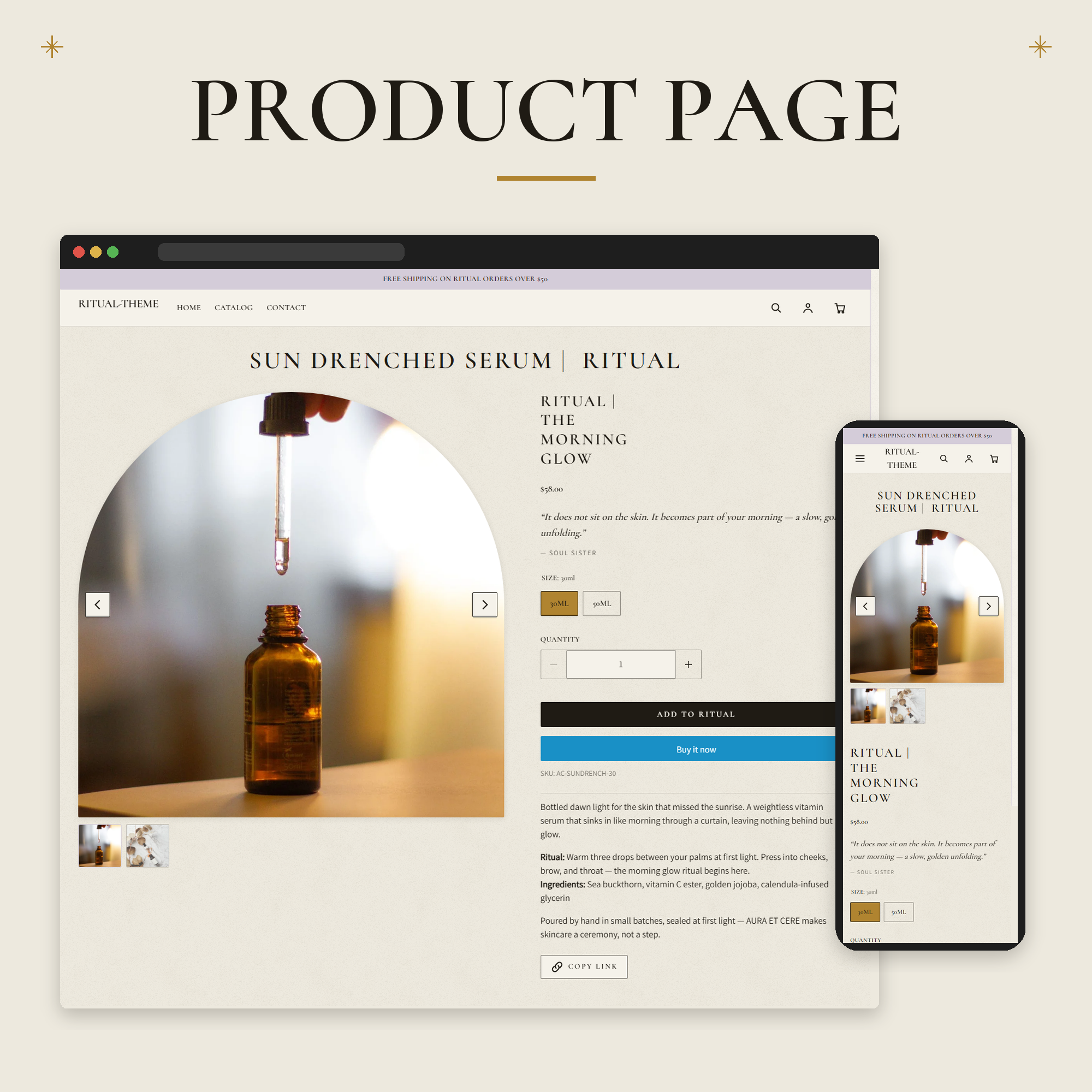 Product Page Preview