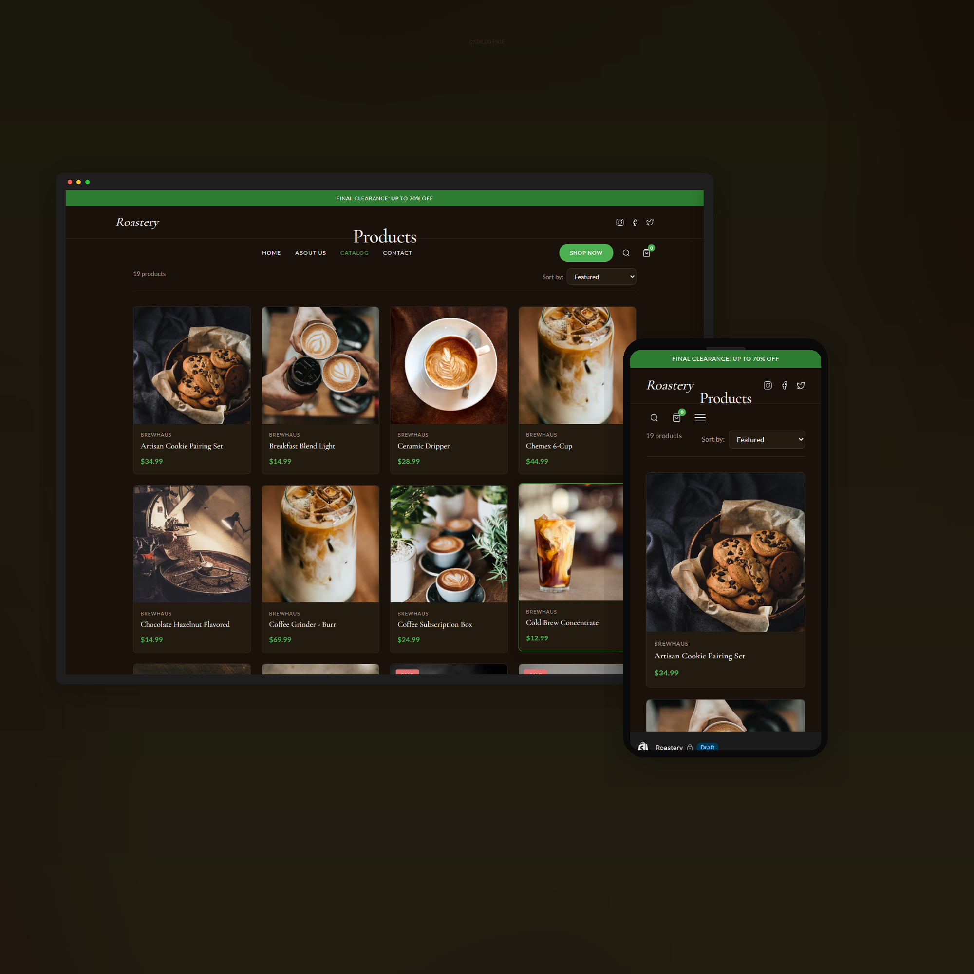 Catalog Page Preview