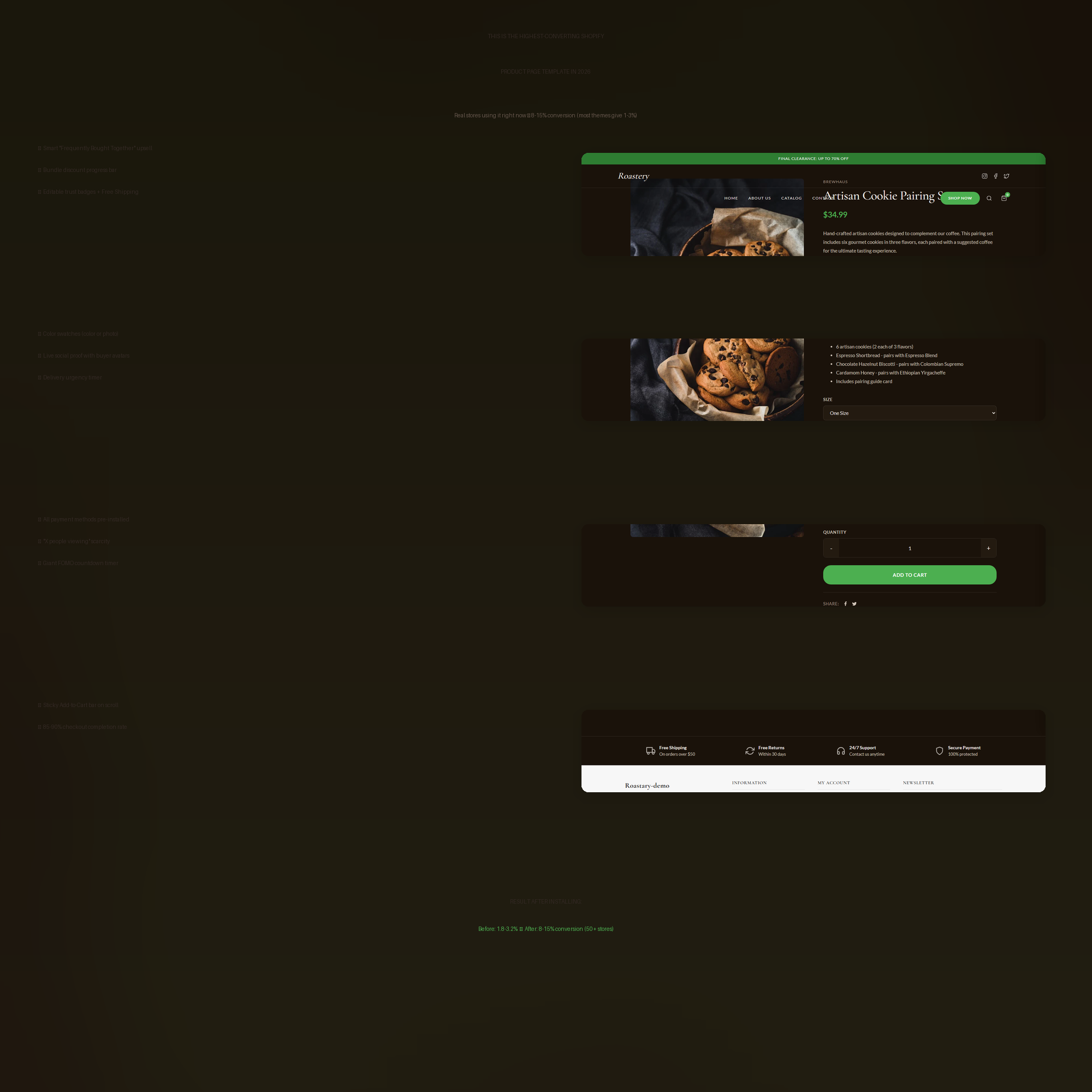 Conversion Features Preview
