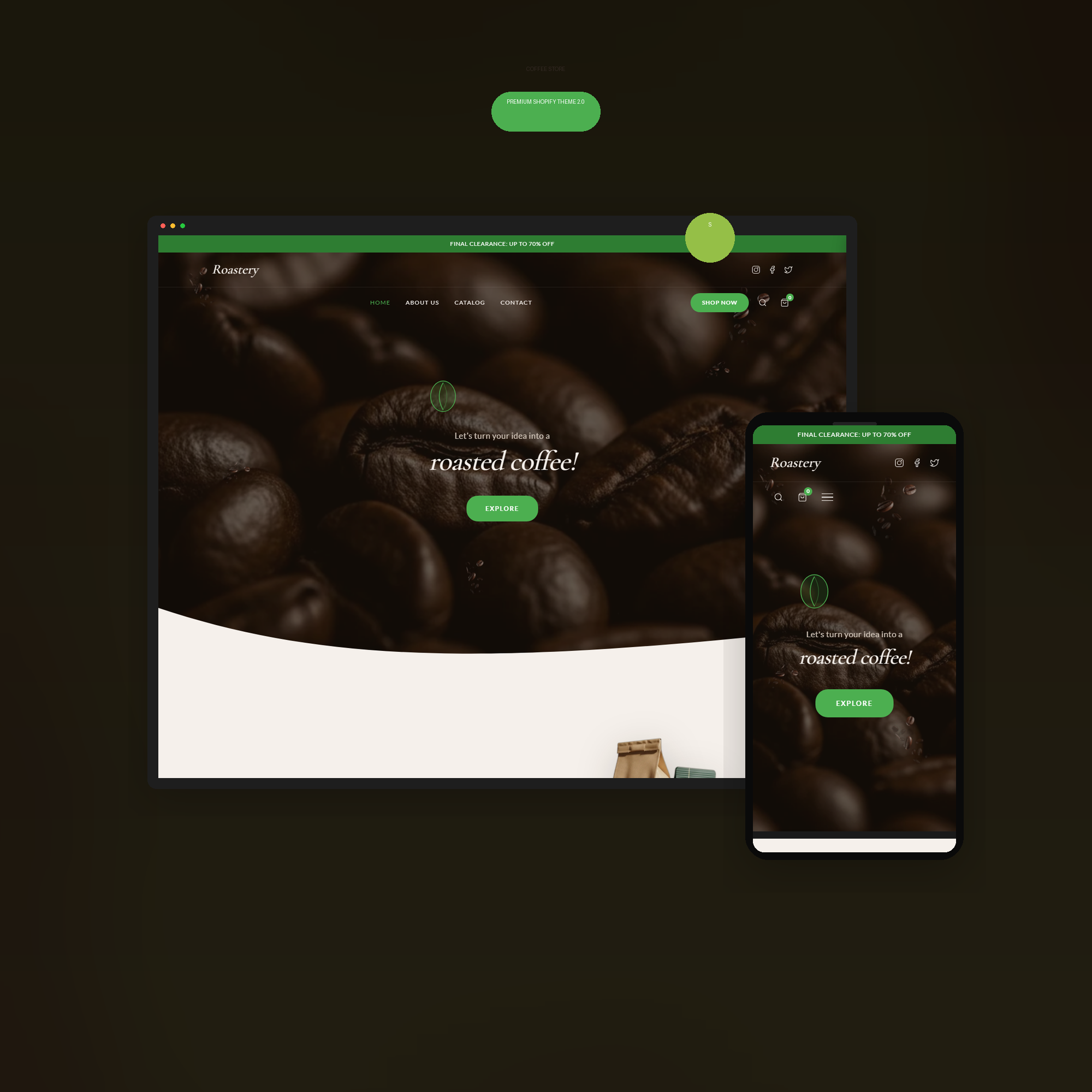 Roastery Theme