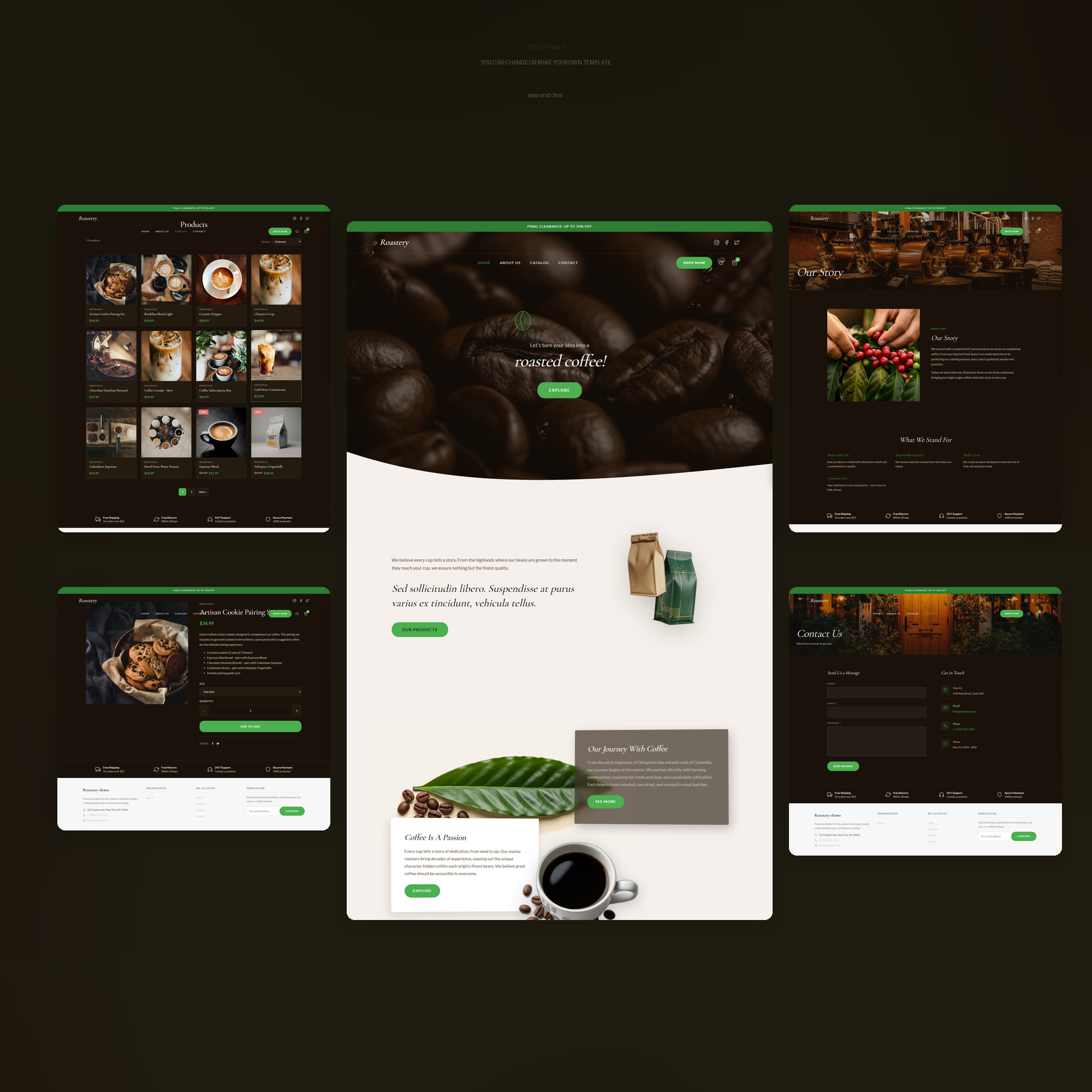 Styled Pages Preview