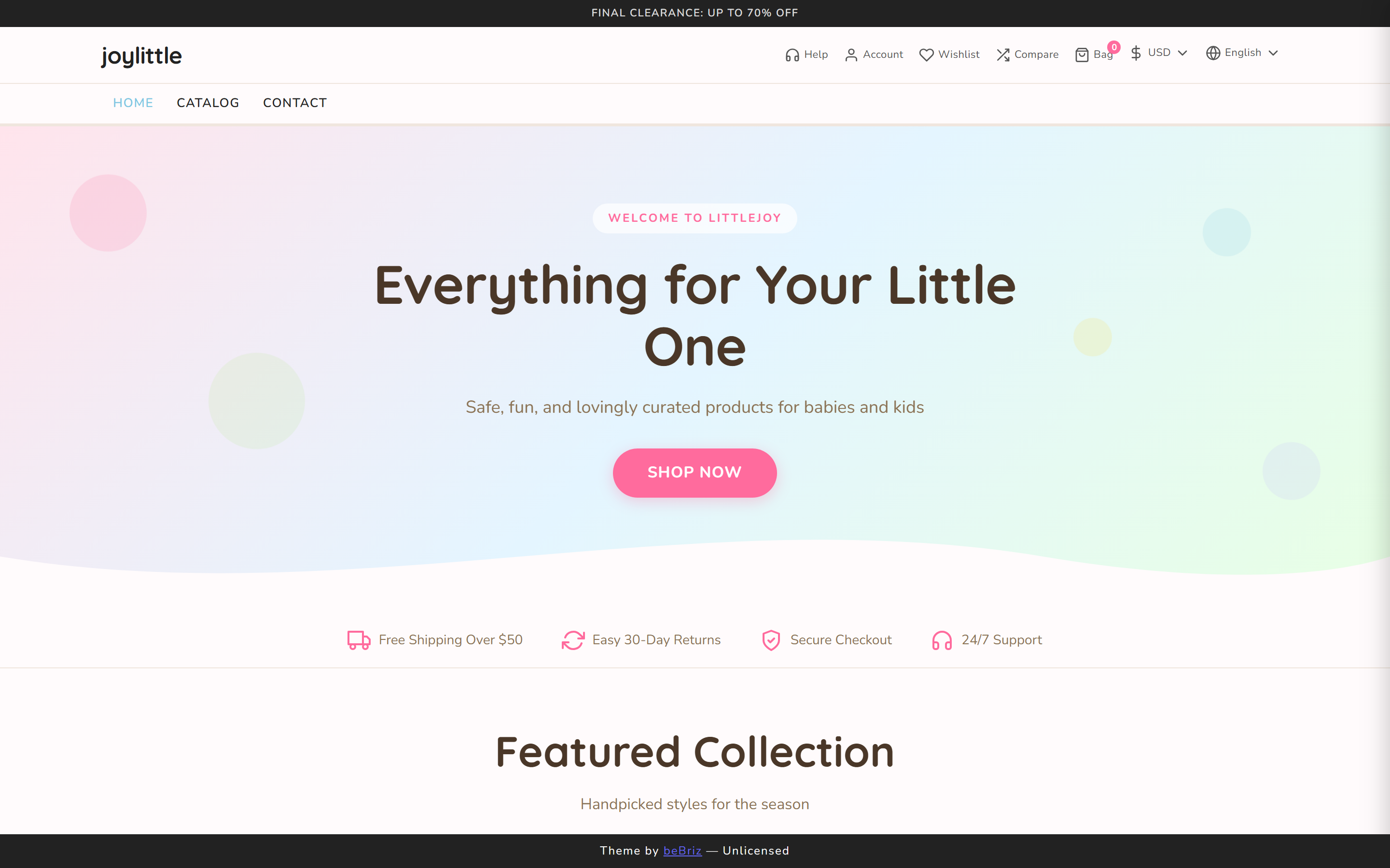 LittleJoy Theme
